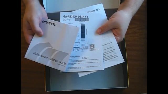 ОНЛАЙН ТРЕЙД.РУ — Материнская плата GIGABYTE GA-AB350M-DS3H V2 (AM4, MicroATX)