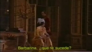 ария барбарины уронила потеряла