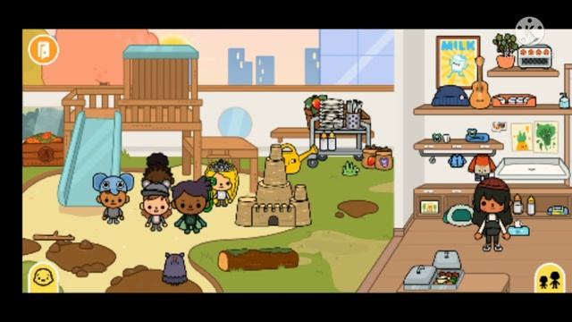 Детский садик в Тока Бока Игра для девочек смотреть онлайн