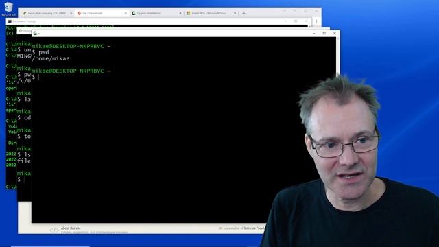 Use various bash terminals on Windows (Git Bash, Cygwin, Debian/WSL2) смотреть онлайн