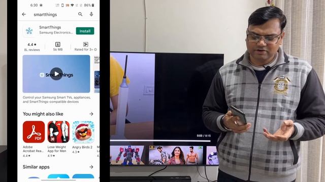 How To Control Samsung Smart TV With Mobile Android Or IPhone | How To Use Samsung Smartthings App