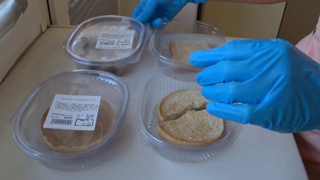 ЭКСПЕРИМЕНТ над магазинным ХЛЕБОМ и булочкой из KFC. смотреть онлайн