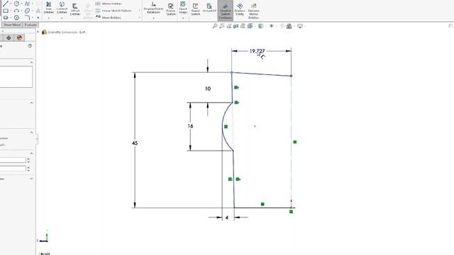 SOLIDWORKS Video Tech Tip: Dimensioning Sketches For Symmetry смотреть онлайн