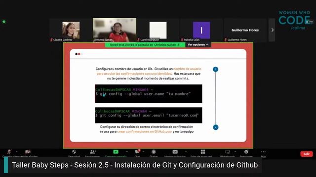Taller Baby Steps - Sesión 2.5 - Instalación de Git y Configuración de Github смотреть онлайн
