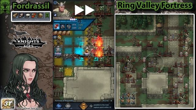 Knights of Ages Global - Ring Valley Fortress Strategy [No Pony] смотреть онлайн