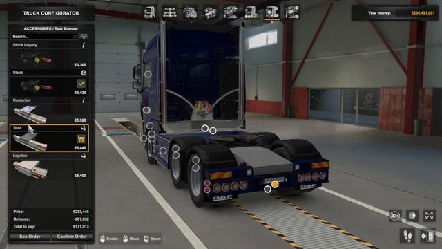 XF TUNING PACK FOR DAF IN #eurotrucksimulator2 смотреть онлайн