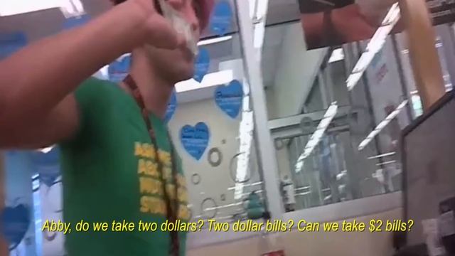 Spending $2 bills at pet stores: how will cashiers react? 2 dollar bill reaction video смотреть онлайн