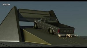 BeamNG.Drive Mod : Ford Ranger F150 1984 V8 (Crash test)