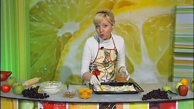 Утренний рецепт - печенье с персиком смотреть онлайн