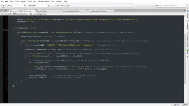 ✔ UNITY - Menú Dinámico SQLite [Estilo RPG] - Parte II смотреть онлайн