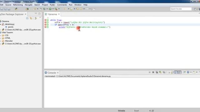 BREAK - CONTINUE - PASS COMMANDS IN PYTHON Turkish Video Tutorial смотреть онлайн