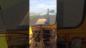 Трактор Болгар Т-54В вспашка огородов