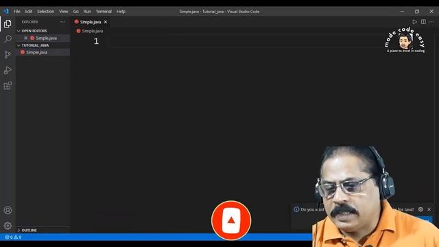 How to set up Java development environment in Visual Studio Code in 2021| Java program|Scanner смотреть онлайн