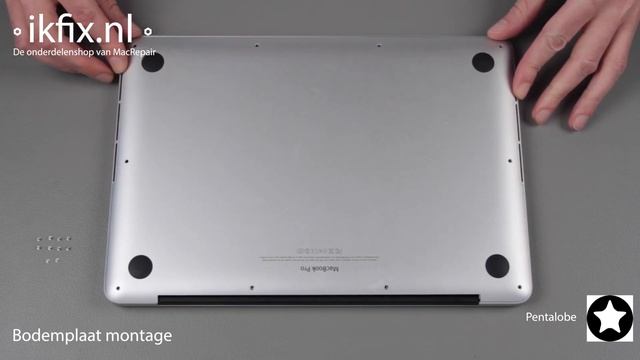 MacBook Retina 13 inch Bodemplaat vervangen смотреть онлайн