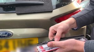How To Replace Rear Wiper Blade On Ford Kuga 2013-onwards