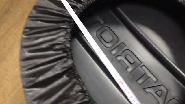 Чехол запасного колеса УАЗ Патриот R18 (Океан металик) смотреть онлайн