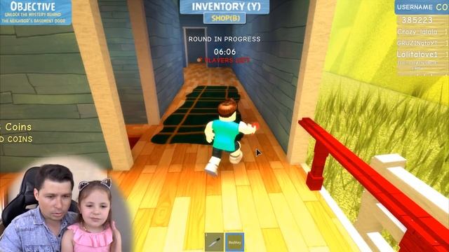ПОБЕГ от СОСЕДА в ROBLOX! Открыл все двери ПРИВЕТ СОСЕДА ПАПА СТАЛ ПРИВЕТ СОСЕДОМ в ROBLOX для дете смотреть онлайн
