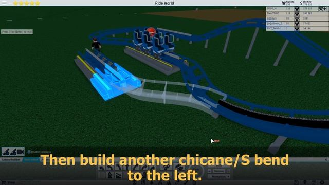How to make a Dual station roller coaster in Theme park tycoon 2 [Disabled collisions] смотреть онлайн