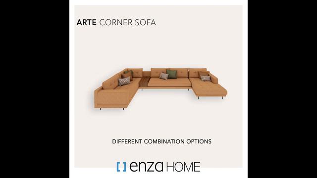 𝐀𝐑𝐓𝐄 𝐂𝐎𝐑𝐍𝐄𝐑 𝐒𝐎𝐅𝐀 𝐒𝐄𝐓 | Living Room Sofa Set | Enza Home смотреть онлайн