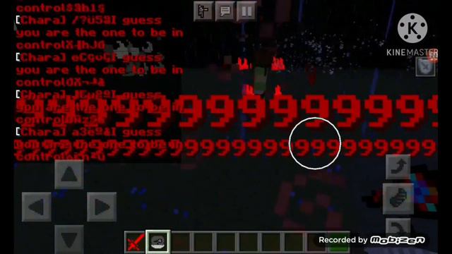 GOD CHARA VS INK SANS PHASE 3 | Minecraft (What) смотреть онлайн