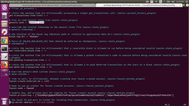 06 - Nodeos Data - EOSIO - Learning Blockchain Development with EOS and C++ смотреть онлайн