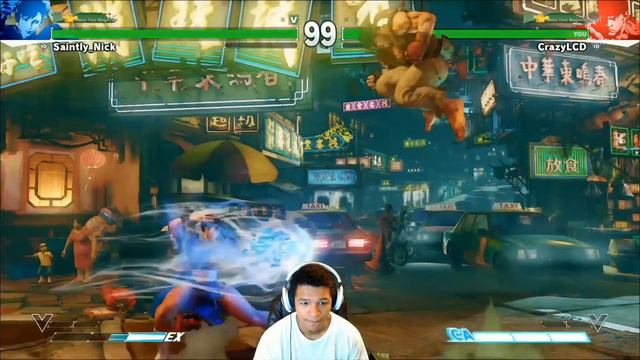 LCD Plays Street Fighter V Beta (Ryu) смотреть онлайн
