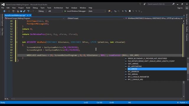 C++ [ ScreenMelting ] By KERNEL смотреть онлайн