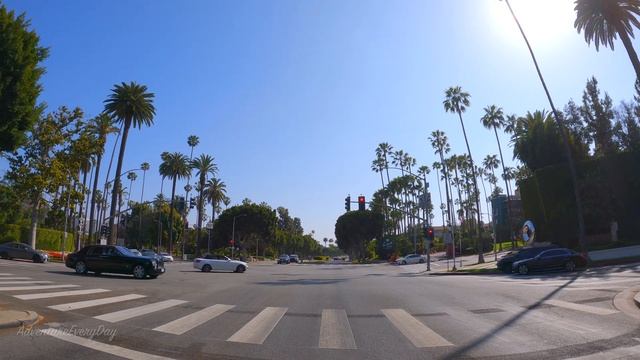 Hollywood Boulevard & Rodeo Drive | Beverly Hills California | Sunset Blvd 4K/5K UHD смотреть онлайн