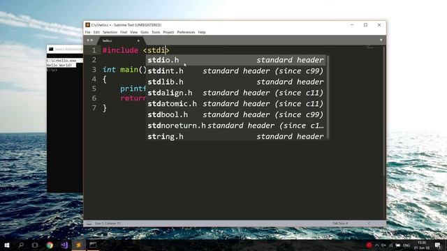 Programare pentru incepatori Limbajul C. Lectia 5. Hello World. смотреть онлайн