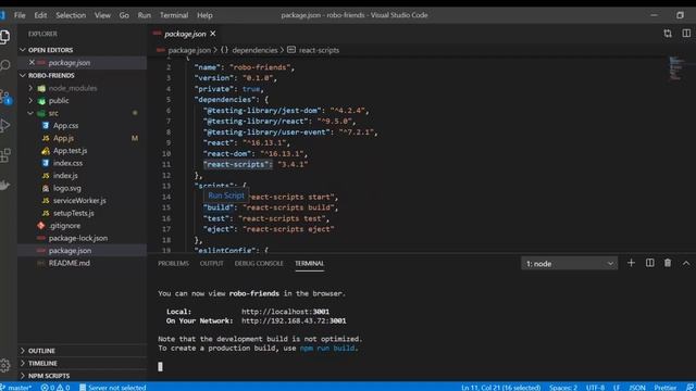 React Tutorial 3 - How To Build Your First App смотреть онлайн