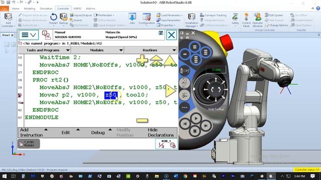 ABB IRC5 Programming Series - Logic Instructions - Wait смотреть онлайн
