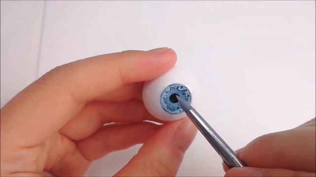 Realistic polymer clay eye ball making process смотреть онлайн
