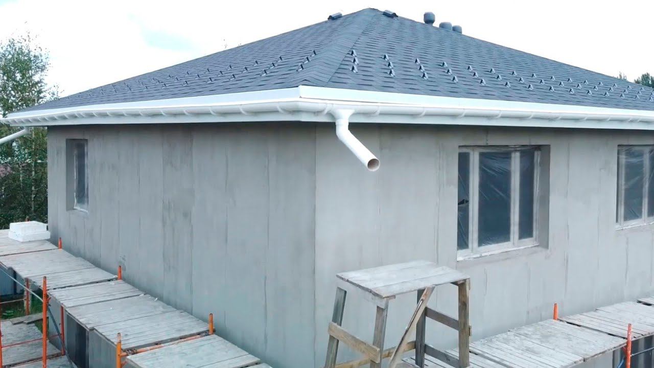 НАРУЖНАЯ ОТДЕЛКА ГАЗОБЕТОНА. НАНОСИМ БАЗОВЫЙ АРМИРУЮЩИЙ СЛОЙ НА УТЕПЛИТЕЛЬ смотреть онлайн