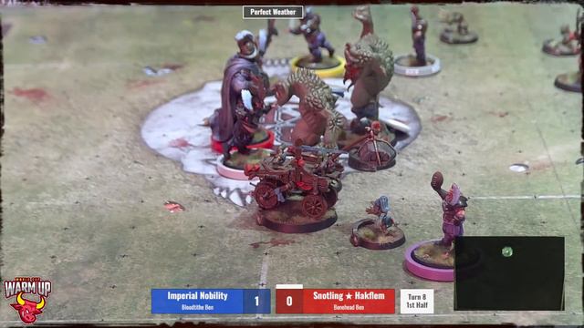 LIVE Blood Bowl - Nobility vs Snotlings | World Cup Warm Up (Bonehead Podcast) смотреть онлайн