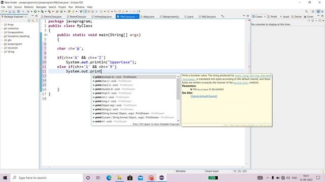 Character is an alphabet , number , special number || core Java || #java #programming #code смотреть онлайн
