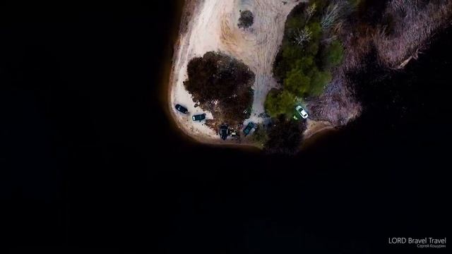 Полет над Волгой. DJI Phantom 4. Горящие острова.