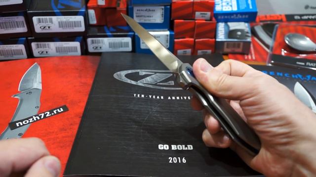 Нож ZERO TOLERANCE 0456 (диз. Дмитрий Синькевич). Быстрый взгляд. смотреть онлайн