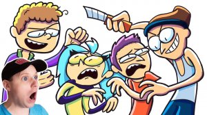 ХУЛИГАНЫ В НАШЕМ ДВОРЕ (Анимация) Реакция на MC LAO.