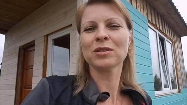 Отделка имитацией бруса. Стена 2 день 3. Неоднозначный цвет. Дом. смотреть онлайн