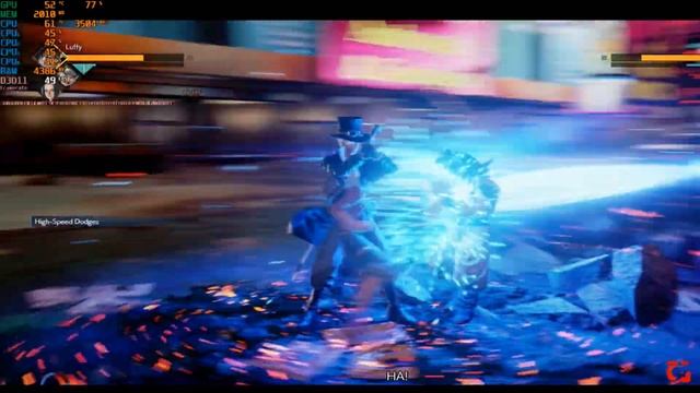 Benchmark Test Jump Force - GTX 1050 2GB -G4560 смотреть онлайн