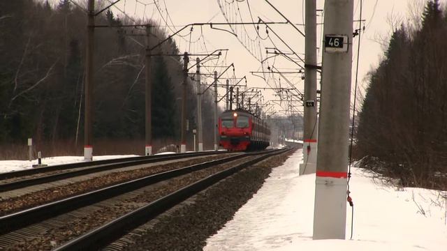 ЭД4МК-0085 рейсом Москва - Кресты смотреть онлайн