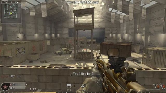 playing with bots cod 4 ( 1 vs 1 ) смотреть онлайн