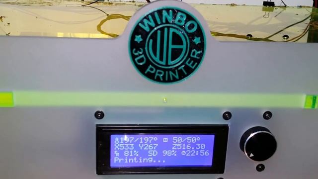 Bigger Winbo 3D Printer Build Size 610*460*610 CM www.wb3dprinter.com смотреть онлайн