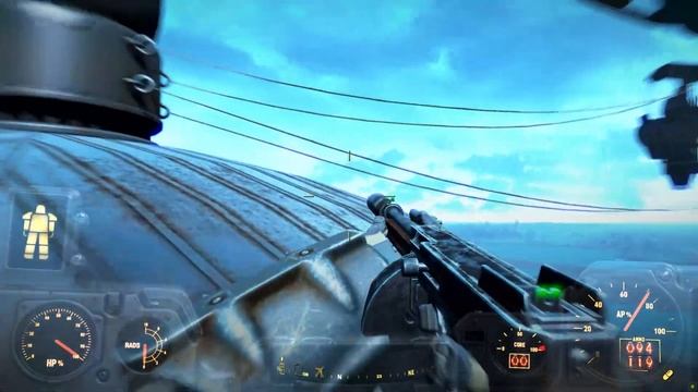 Fallout 4 Wall Jumping Exploit - Get to Prydwen without joining BOS смотреть онлайн