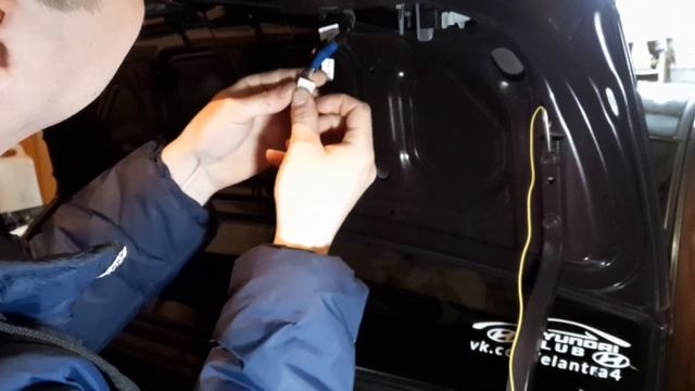 Установка камеры заднего вида к Магнитоле Teyes на Хёнде Элантра 4. смотреть онлайн