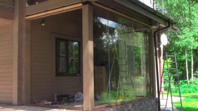 Безрамное остекление в городе Орехово-Зуево