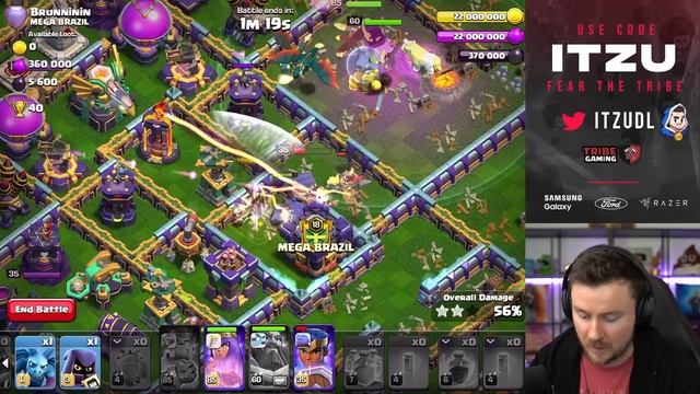 BEST DRAGON + DRAGON RIDER Strategy with Super Archer Blimp in Clash of Clans смотреть онлайн