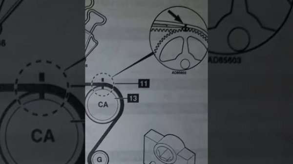 RENAULT TWINGO 1.2; CLIO 1.2; KANGOO 1.2 УСТАНОВКА ЗАЖИГАНИЯ МЕТКИ ГРМ