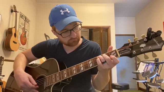Epiphone Hummingbird Pro Acoustic Electric Guitar Review/ Unboxing смотреть онлайн