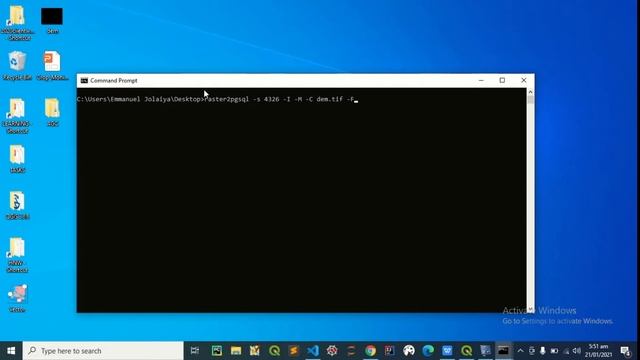 UPLOAD RASTER TO POSTGIS WITH RASTER2PGSQL& PSQL COMMAND LINE TOOLS смотреть онлайн
